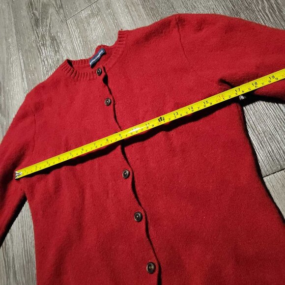 Brandy Melville Amalie red wool button up cardigan - Picture 13 of 14